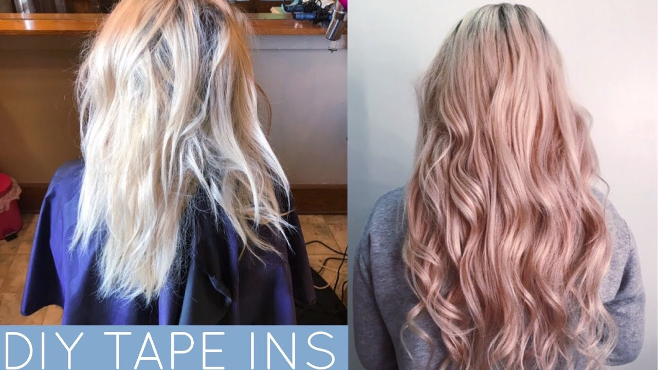 Tape In Hair Extensions DIY
 5 EASY STEPS FOR DIY TAPE IN EXTENSIONS