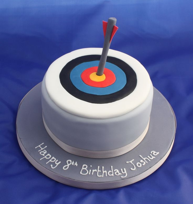 Target Birthday Cakes
 88 best images about Archery cakes on Pinterest