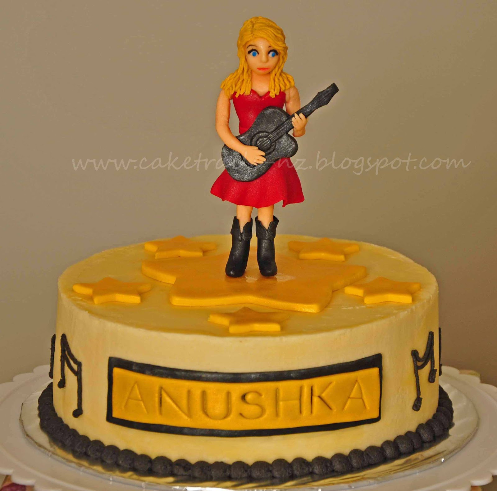 Taylor Swift Birthday Cake
 Cake Trails Taylor Swift birthday cake