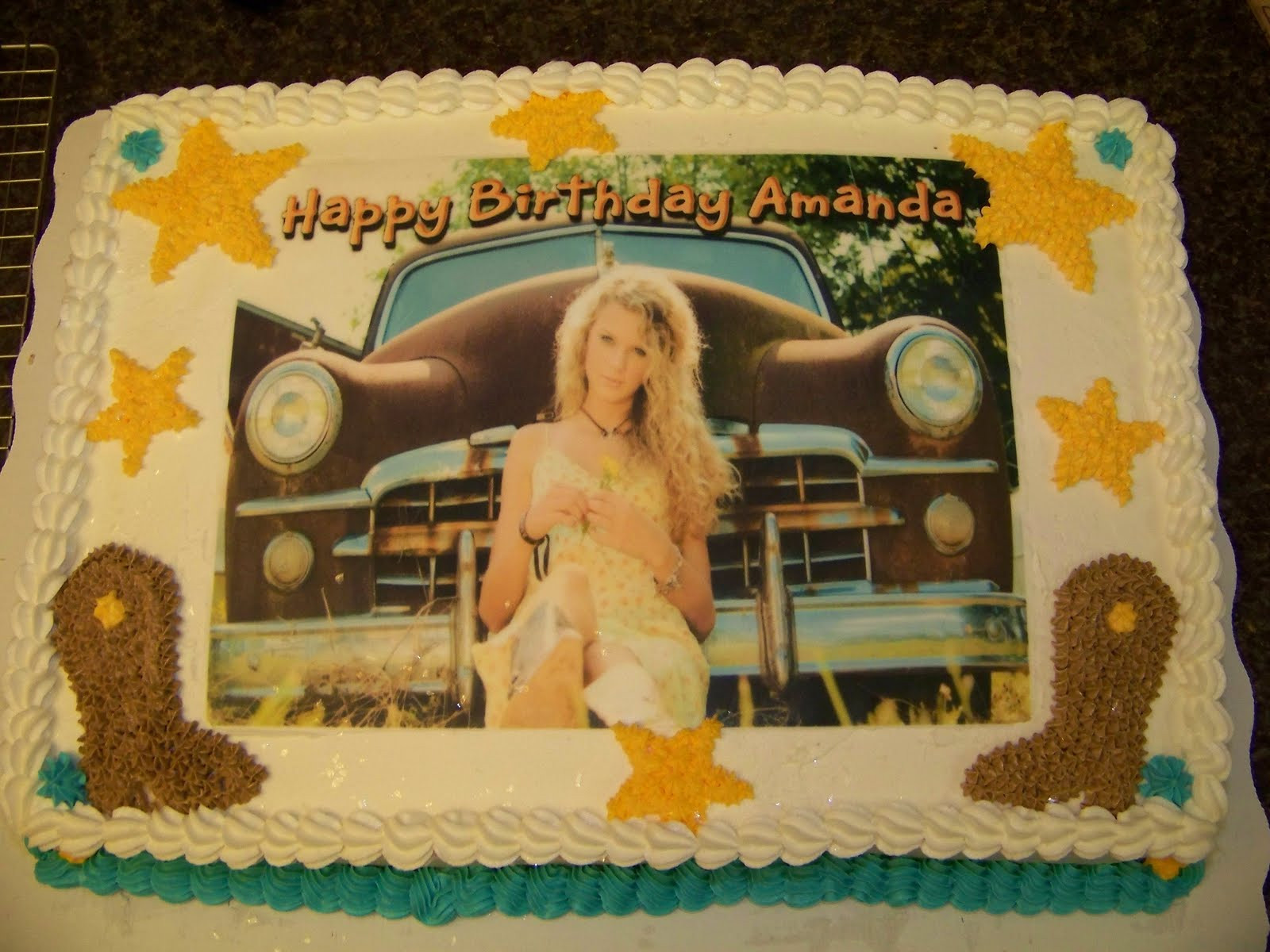 Taylor Swift Birthday Cake
 PattyCakes cakes by Patty J taylor swift cake