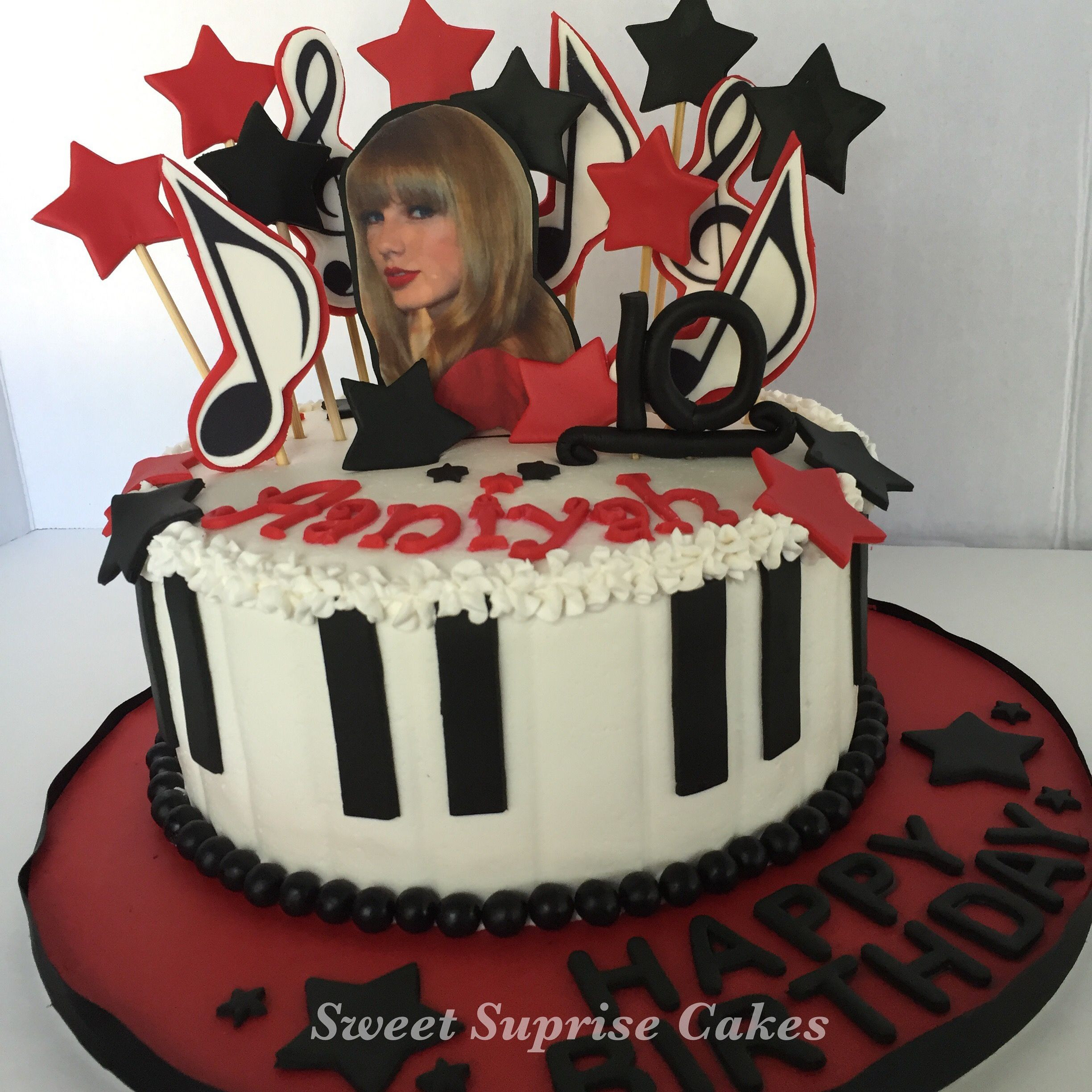 Taylor Swift Birthday Cake
 Taylor Swift Cake