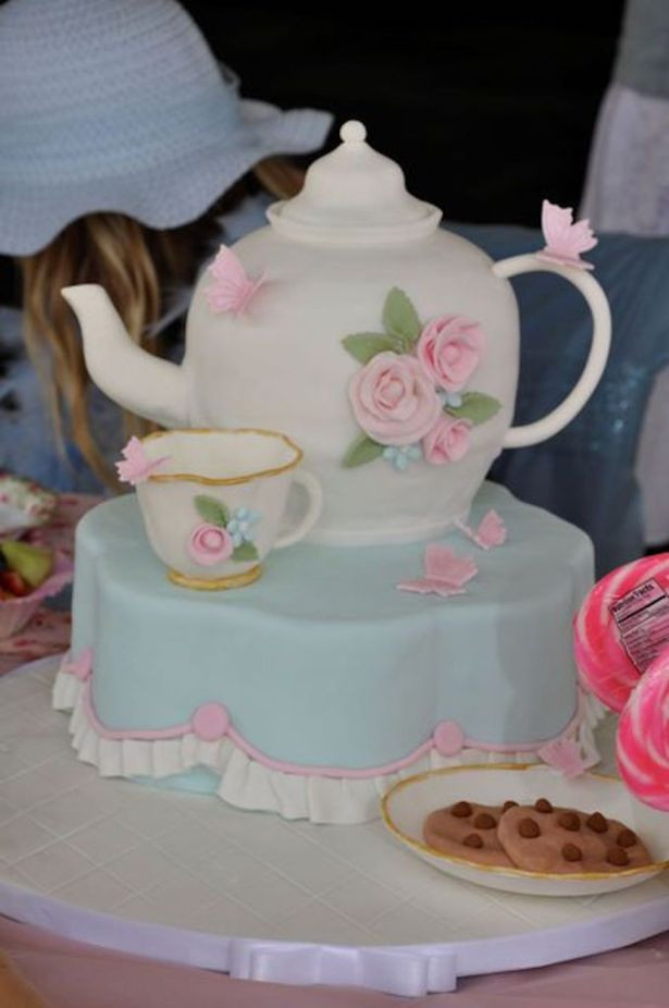 Tea Party Baby Shower Cake
 25 Best Girl Birthday Cakes • The Celebration Shoppe