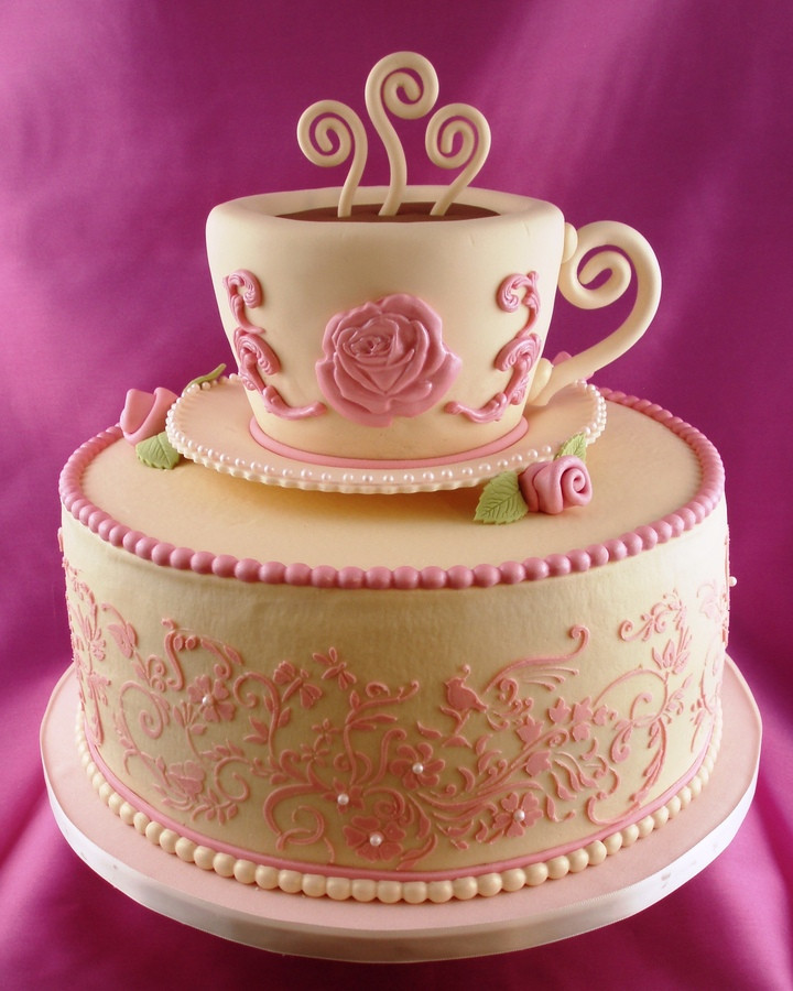 Tea Party Baby Shower Cake
 How To Host Tea Party Baby Shower Ideas
