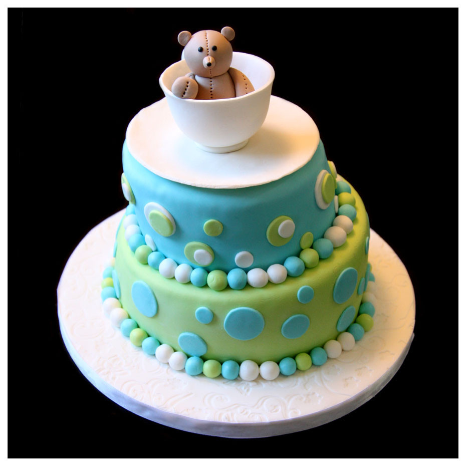 Tea Party Baby Shower Cake
 Gallery Recent Creations Food & Dining Bakeries
