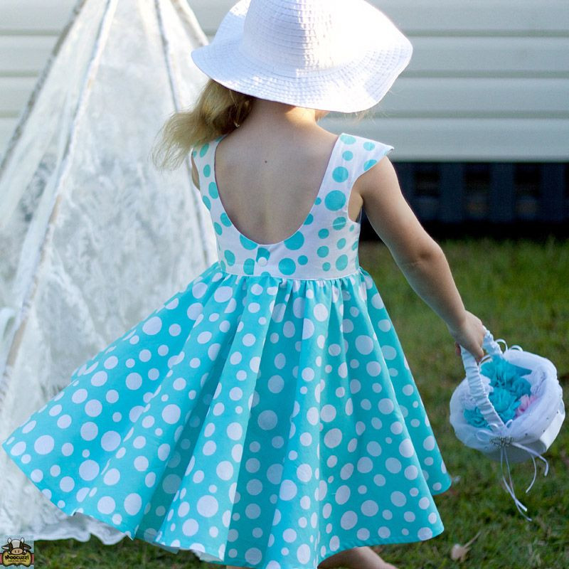 Tea Party Dresses For Kids
 Tea party dress with scoop back kids