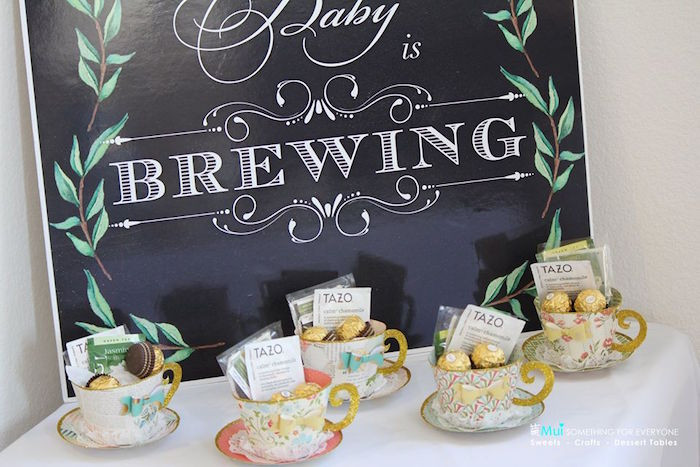 Tea Party Favors Baby Shower
 Kara s Party Ideas Baby Shower Tea Party