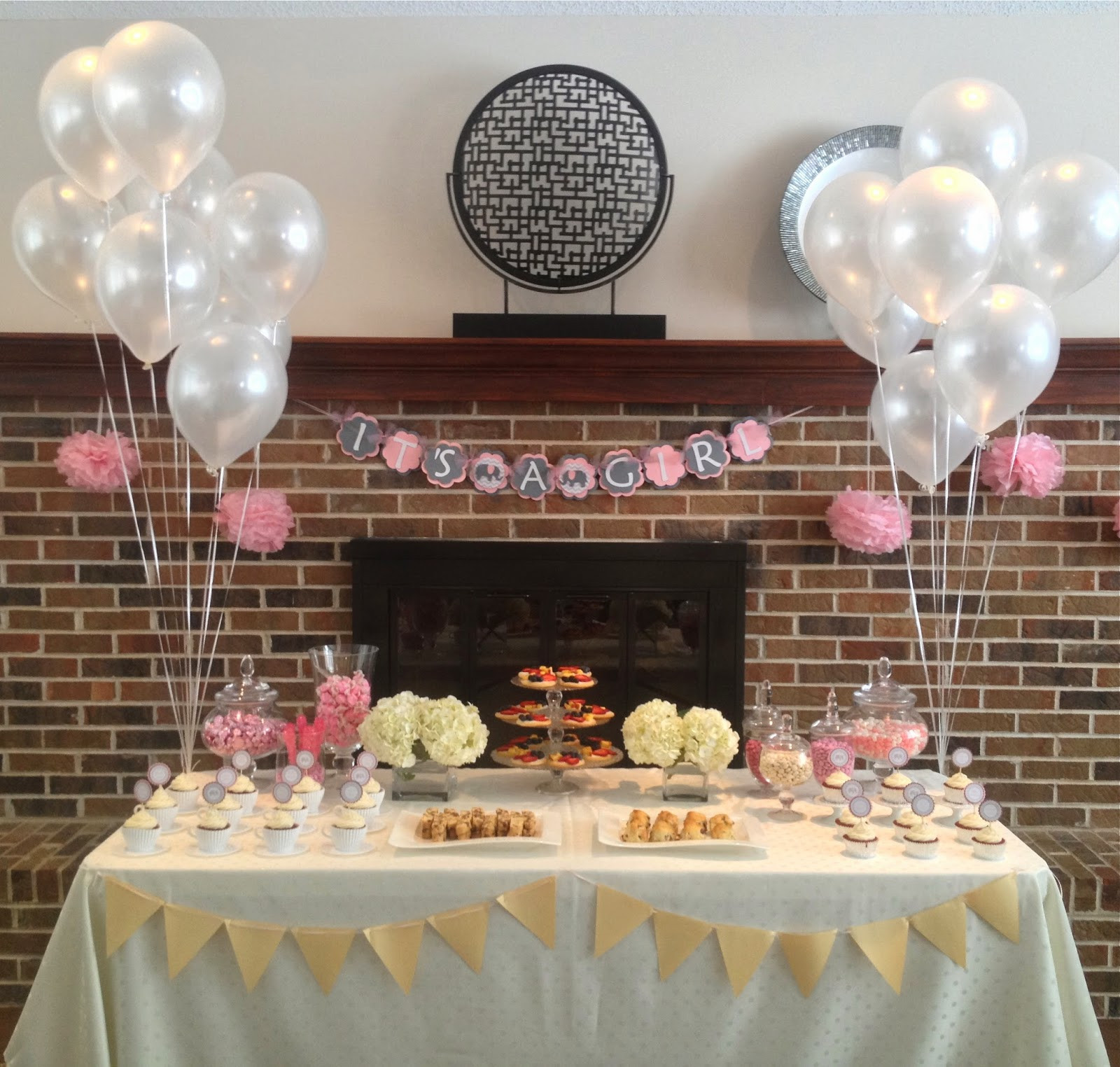 Tea Party Shower Ideas
 Eat with Grace Pink and Grey Tea Party Themed Baby Shower