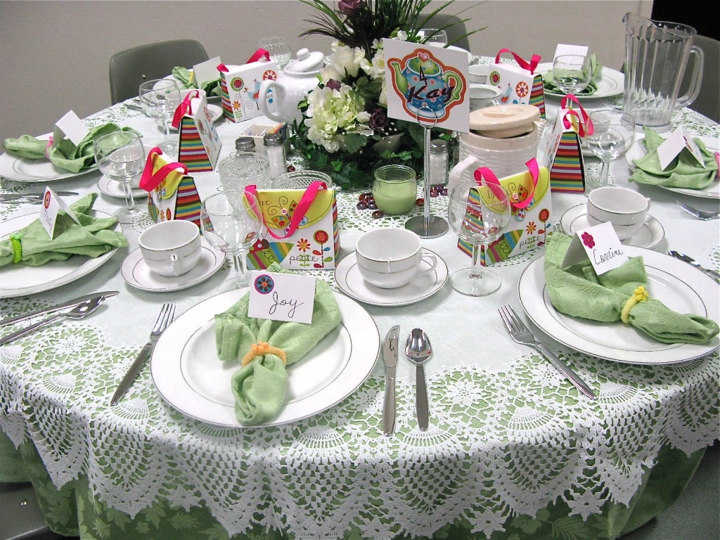 Tea Party Table Ideas
 Table Decorations For Tea Party Collection Christmas Tea