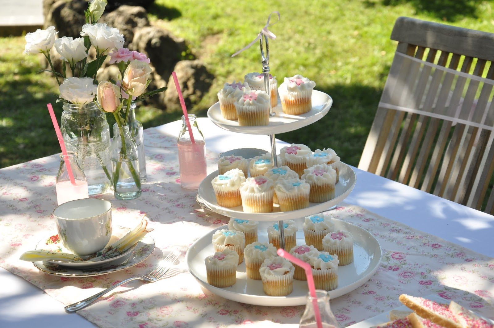 Tea Party Table Ideas
 The Vintage Garden Tea Party Asian Wedding Ideas Summer