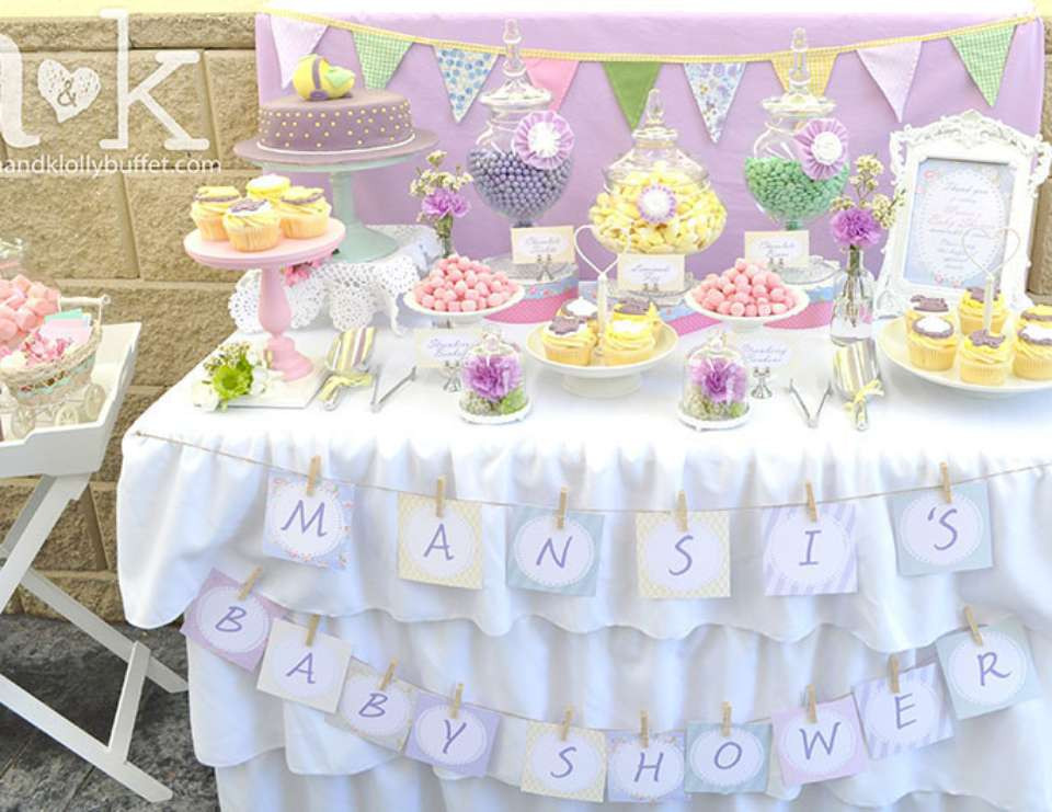 Tea Party Themed Baby Shower Ideas
 Vintage Tea Party Baby Shower "Mansi s Pastel Vintage