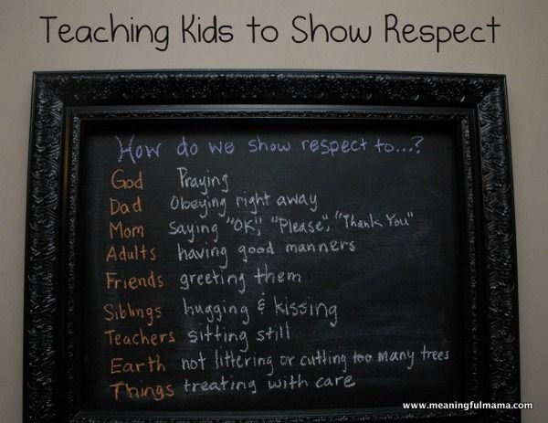 Teach Your Child Respect Quotes
 Best 10 Teaching kids respect ideas on Pinterest
