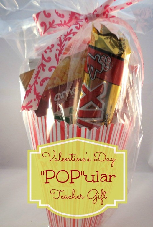 Teacher Valentine Gift Ideas
 "Pop" ular Valentine Teacher Gift Idea