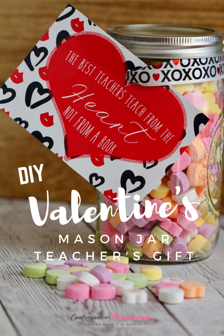 Teacher Valentine'S Day Gift Ideas
 DIY Mason Jar Gift for Teachers Perfect for Valentine s Day