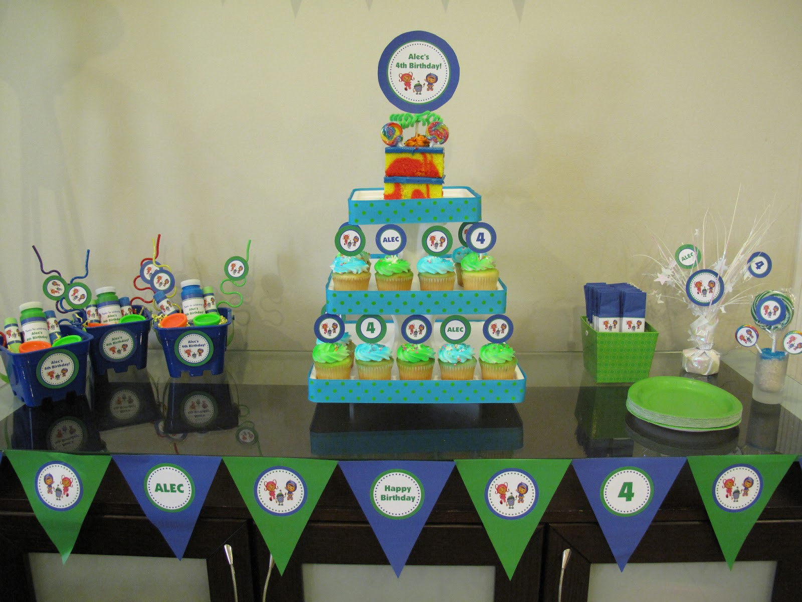 Team Umizoomi Birthday Decorations
 Personally Yours Parties Team Umizoomi Birthday Party Ideas