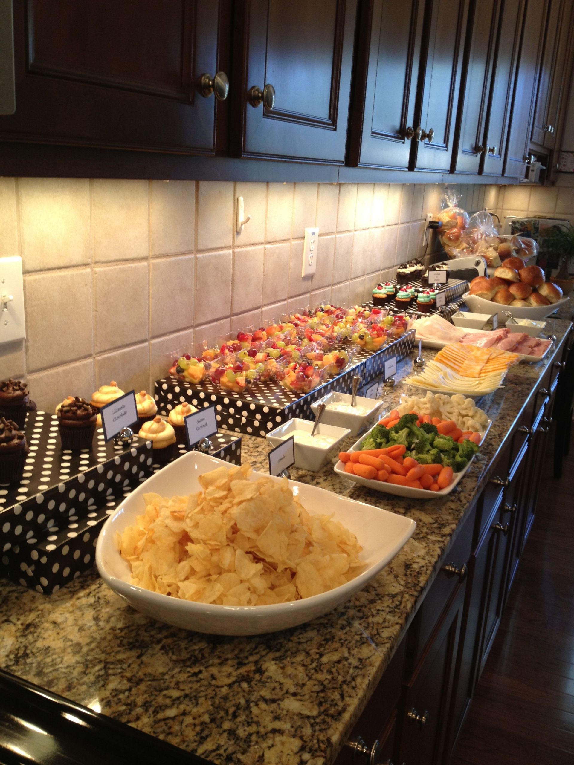 Teen Dinner Party Ideas
 Decorate boxes with wrapping paper and use them as risers