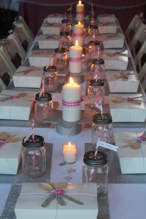 Teen Dinner Party Ideas
 Kara s Party Ideas Under the Stars Tween Teen Girl