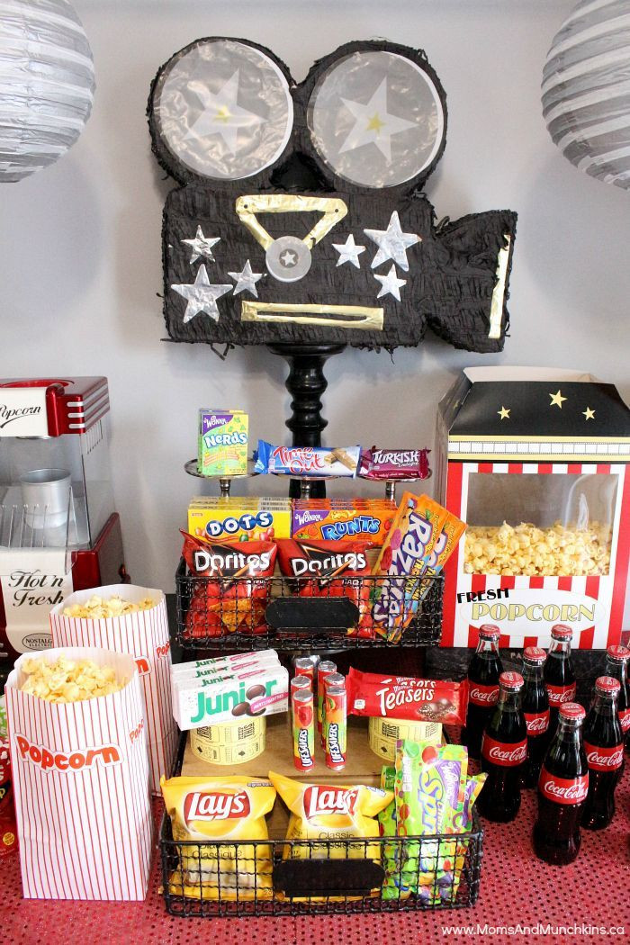 Teen Dinner Party Ideas
 Movie Night Party Ideas