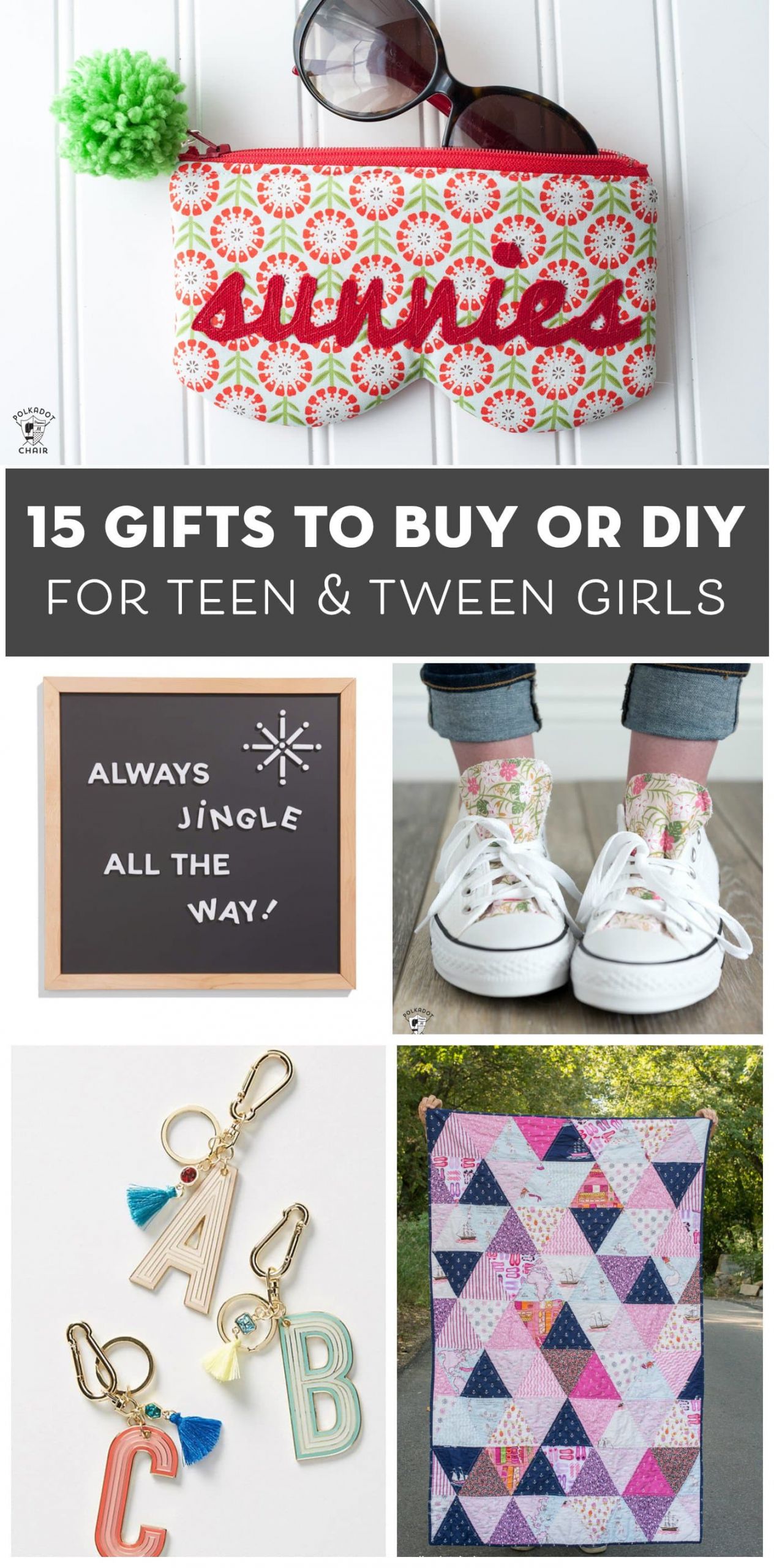 Teen Girls Gift Ideas
 15 Gift Ideas for Teenage Girls That You Can DIY or Buy