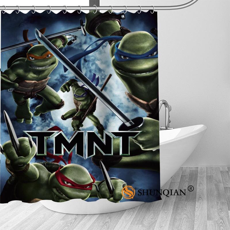 Teenage Bathroom Shower Curtains
 Teenage Mutant Ninja Turtles Shower Curtain Bathroom