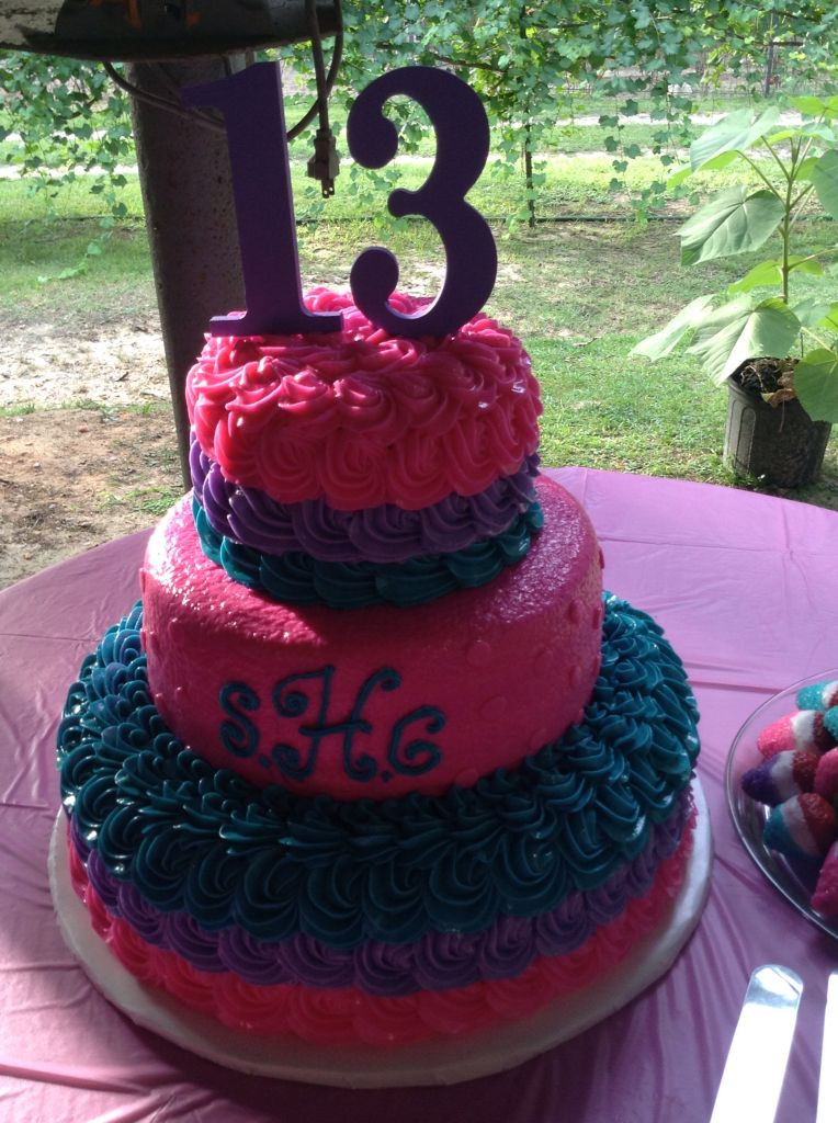 Teenage Girl Birthday Cakes
 Cute birthday cake for "teen" girl