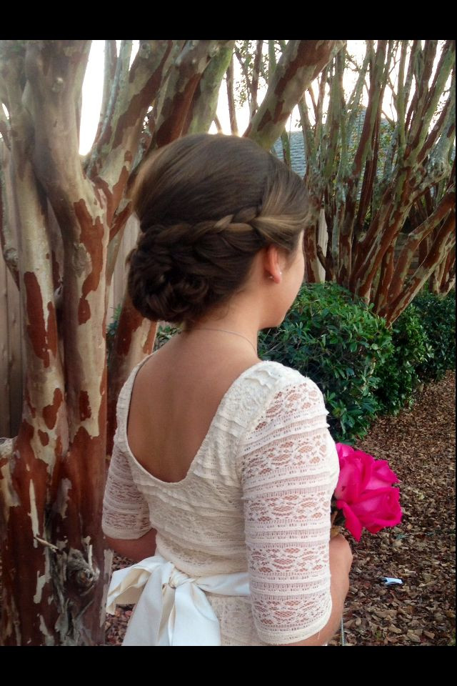 Teenage Hairstyles For Weddings
 Pin on Andree s hair Creations