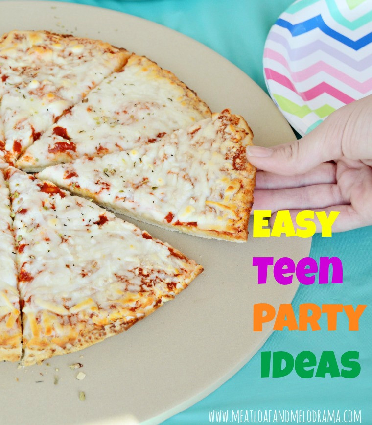 Teenage Party Food Ideas
 Easy Teen Party Ideas with TONY S Pizza Meatloaf and