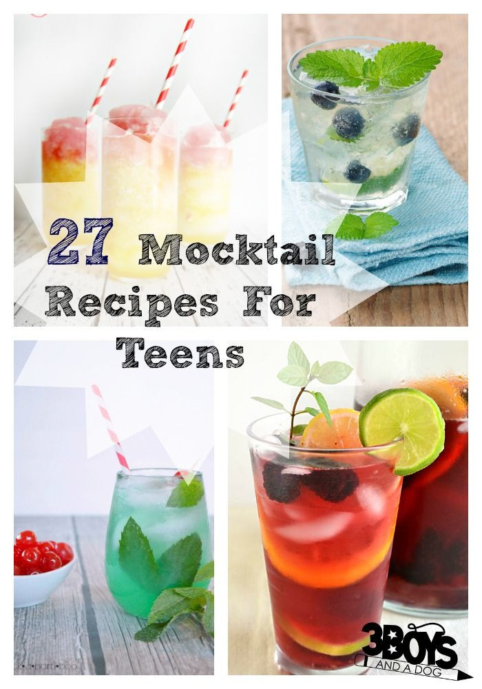 Teenage Party Food Ideas
 Mocktail Recipes for Teenagers