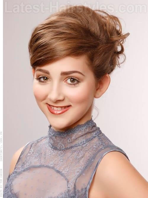Teenage Updo Hairstyles
 20 Totally Easy Teen Hairstyles to Recreate This Winter