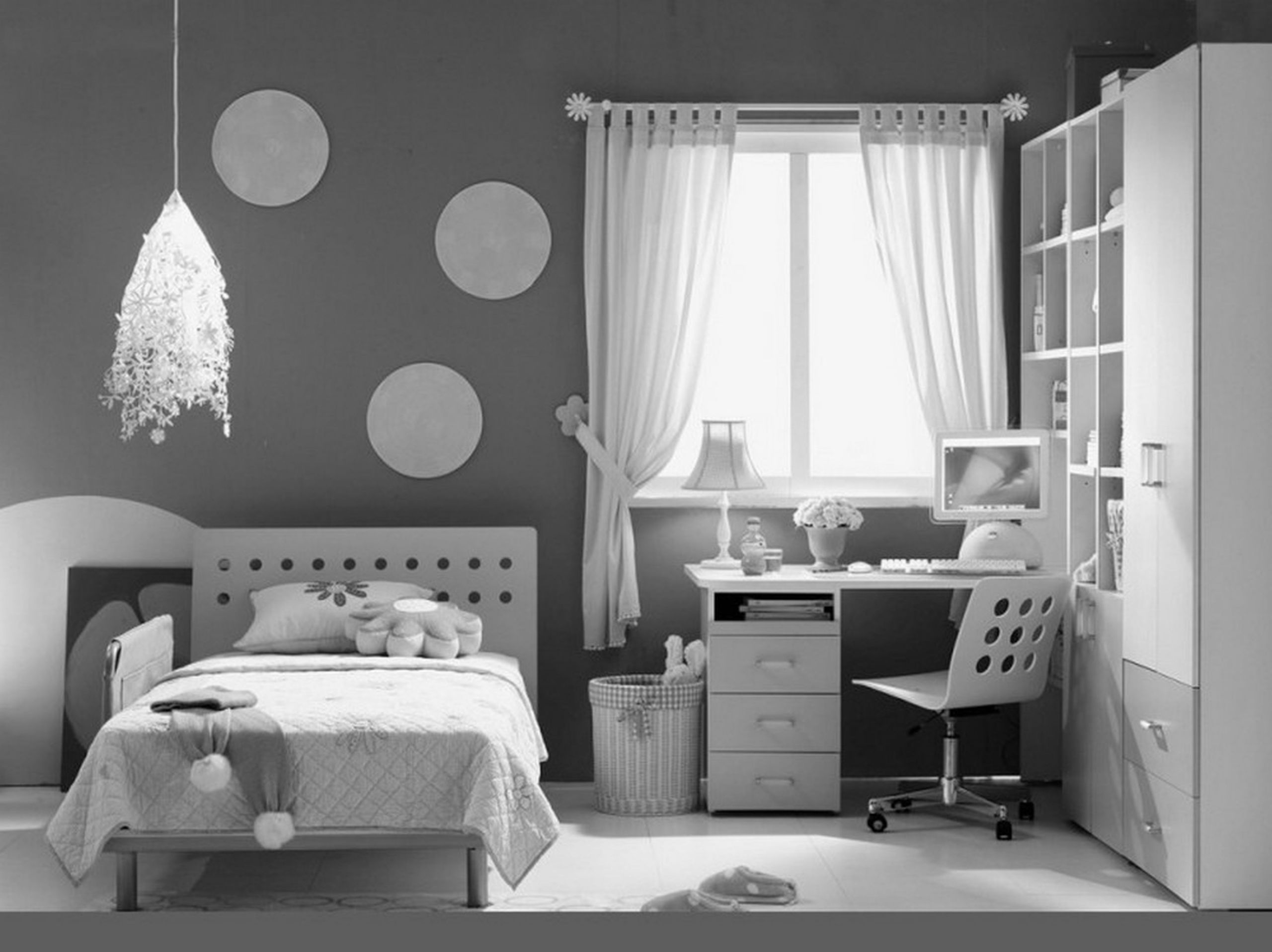 Teens Bedroom Colors
 Elegant and Warm Teen Grey Bedroom Designs