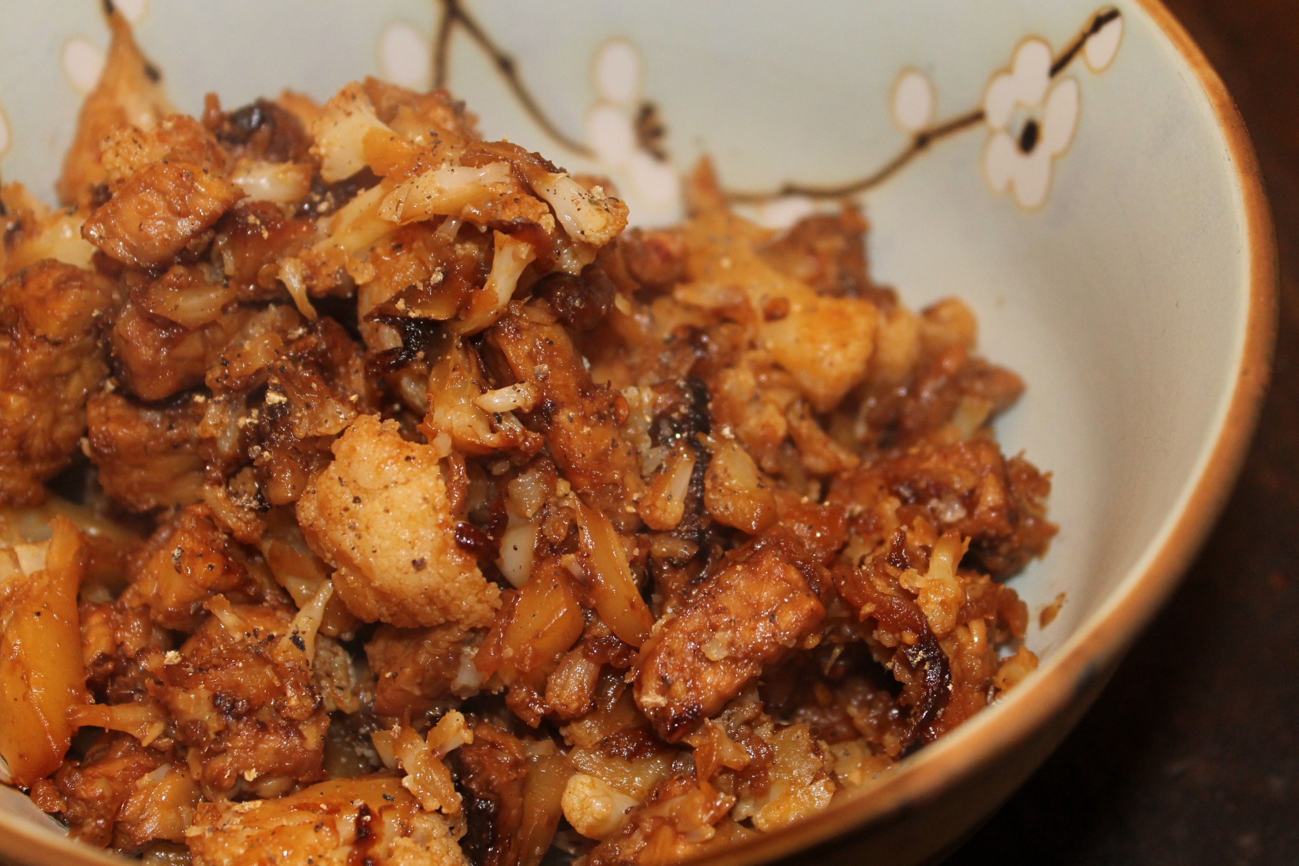 Tempeh Recipes Indian
 tempeh cauliflower dish final