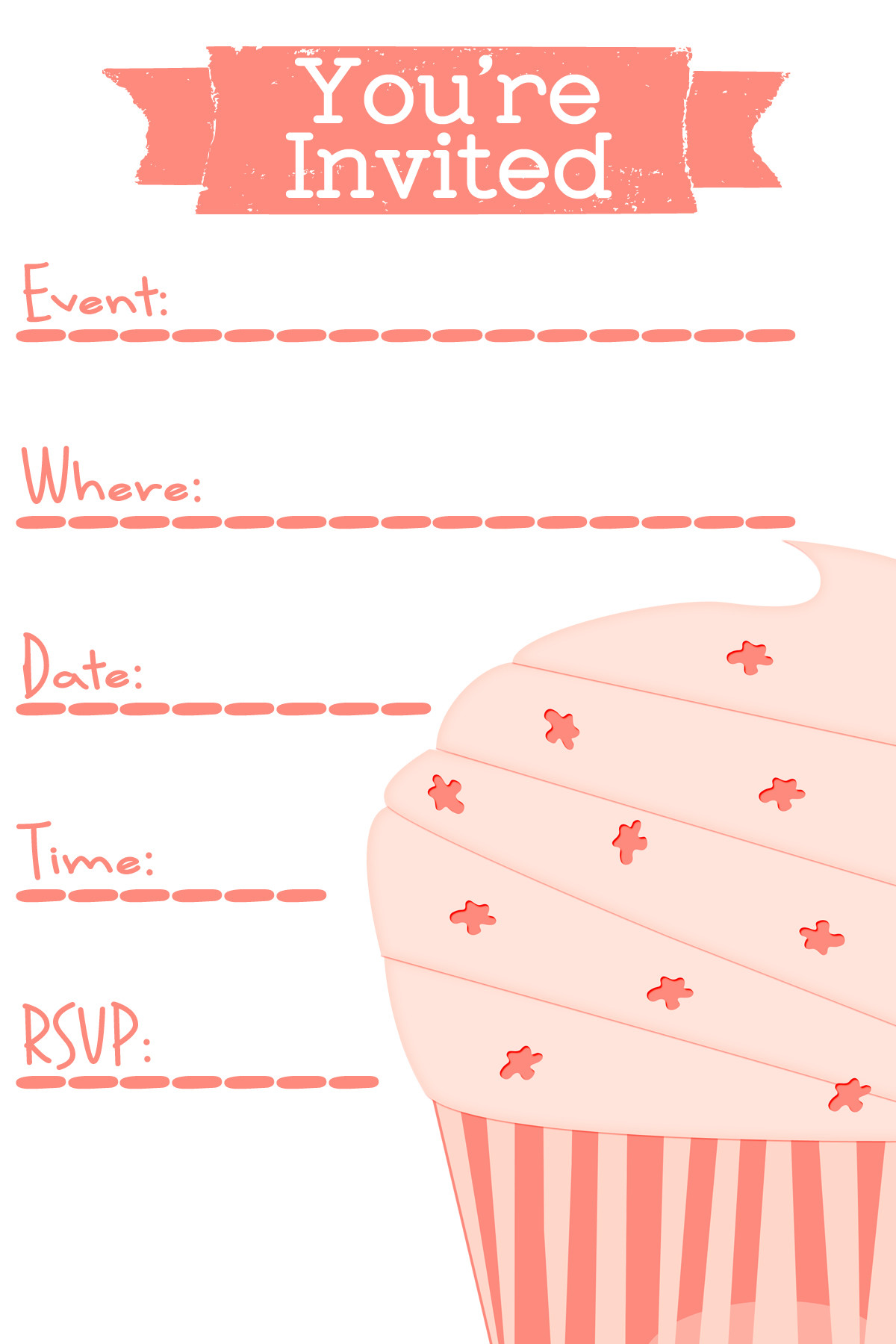 Templates For Birthday Invitations
 Free Kids Birthday Invitations – FREE Printable Birthday