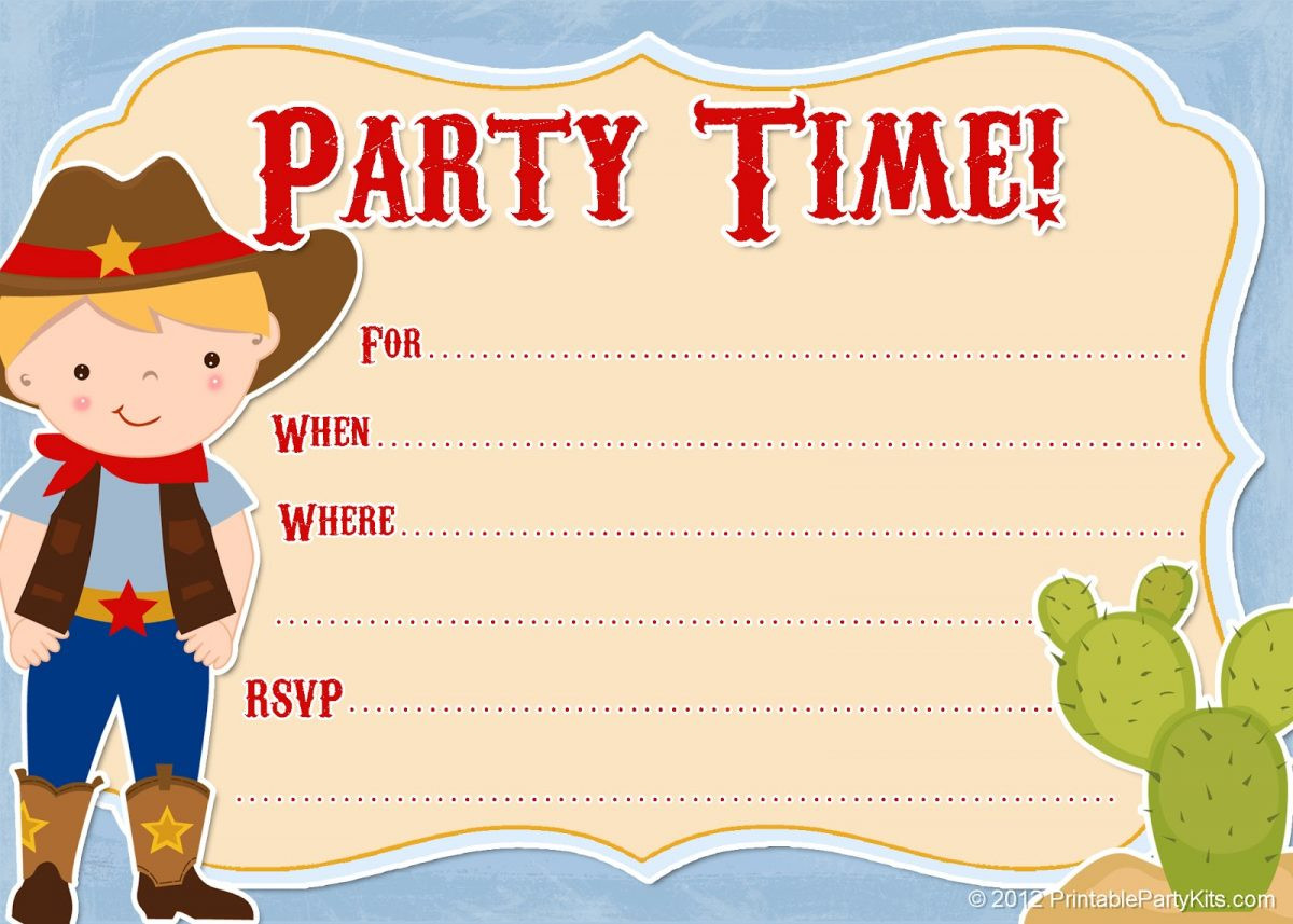 Templates For Birthday Invitations
 FREE Farm Birthday Invitations – FREE Printable Birthday