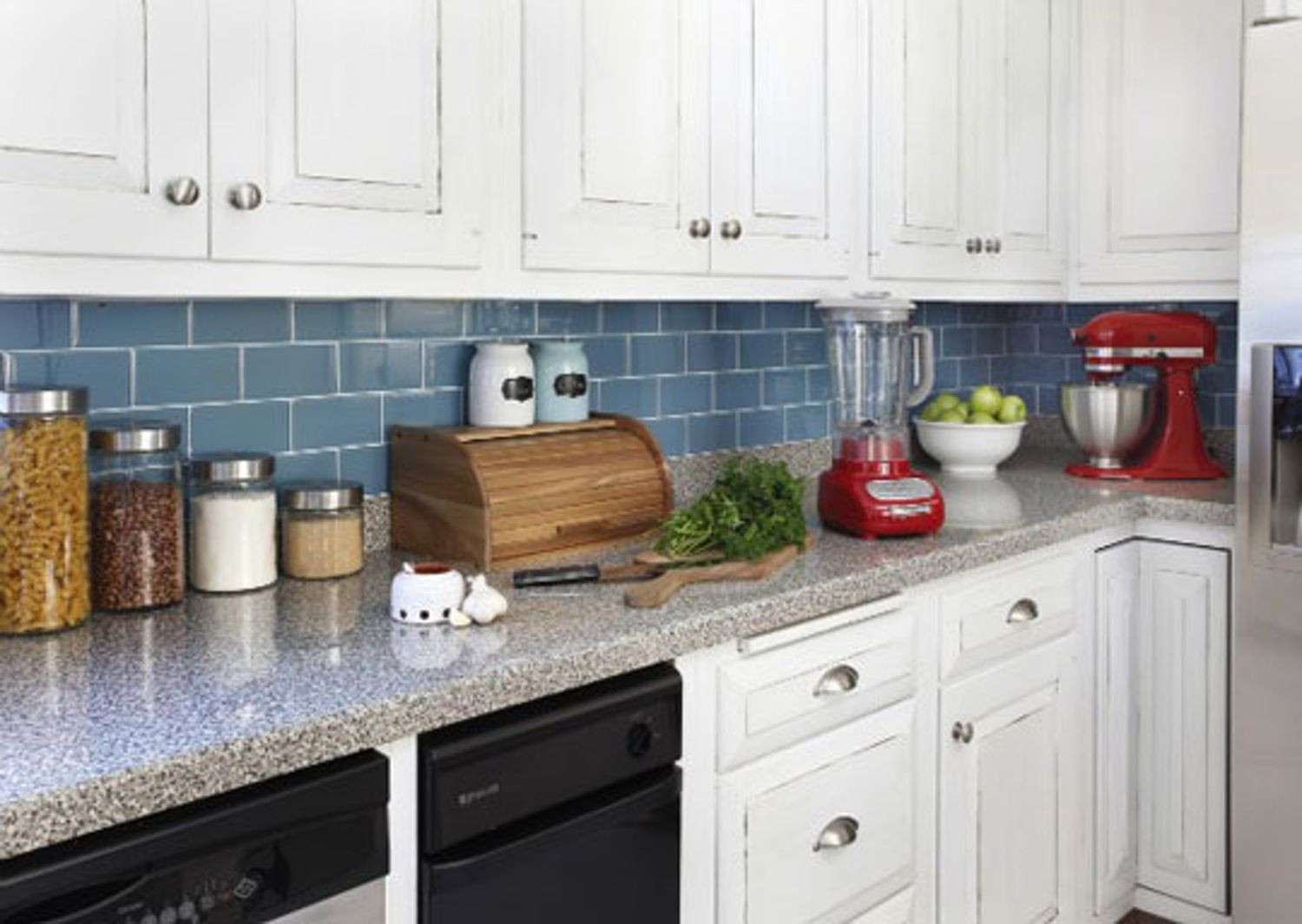 Temporary Kitchen Backsplash
 Renters Solutions Install a Removable Backsplash