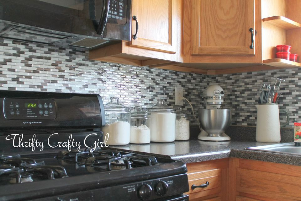 Temporary Kitchen Backsplash
 13 Removable Kitchen Backsplash Ideas