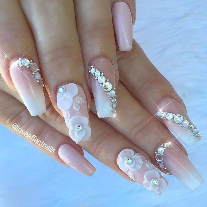 Temporary Nails For A Wedding
 35 Glamorous Wedding Nail Art Ideas for 2018 Best Bridal