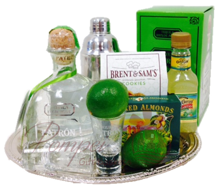 Tequila Gift Basket Ideas
 ShaShaShake it Up Margarita Gift Basket by Pompei Baskets