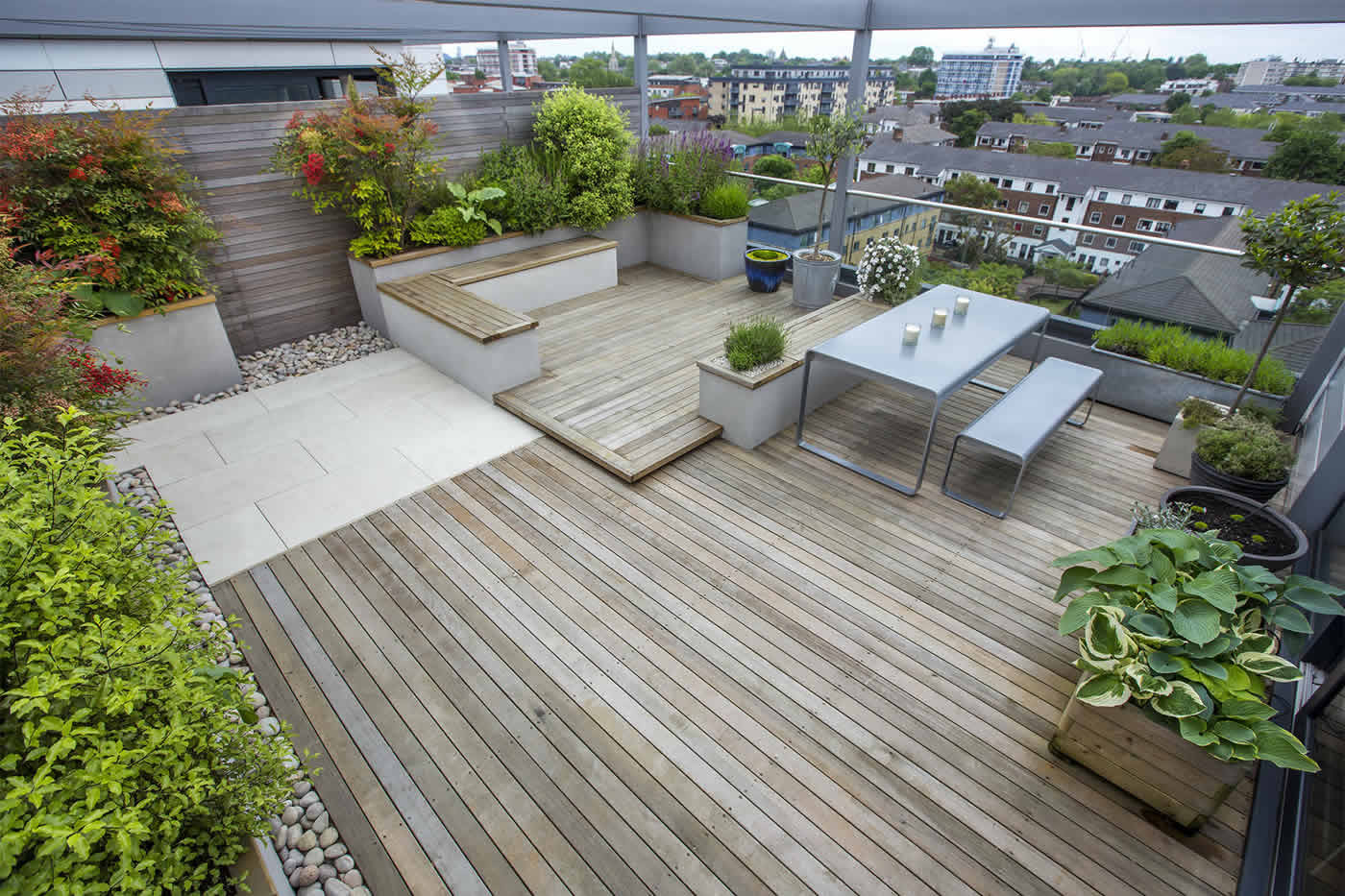Terrace Landscape Apartment
 Roof Terrace Resident Rooftop Sky Patio Gardens Small