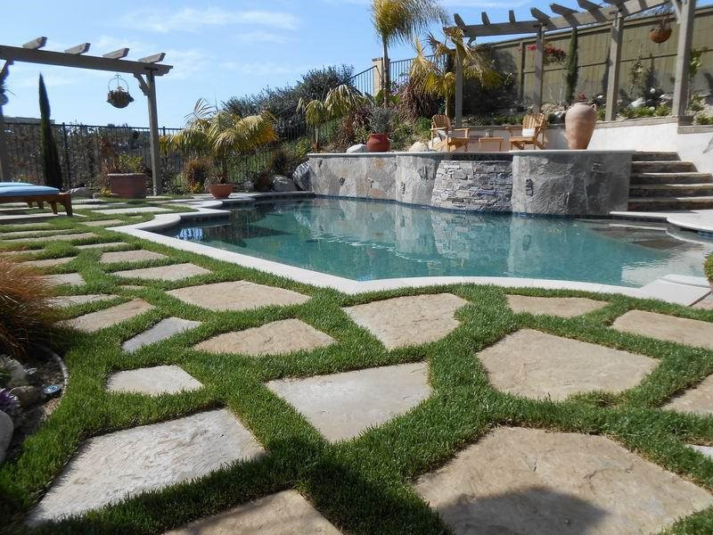 Terrace Landscape Pool
 Terraced Backyards Landscaping Network