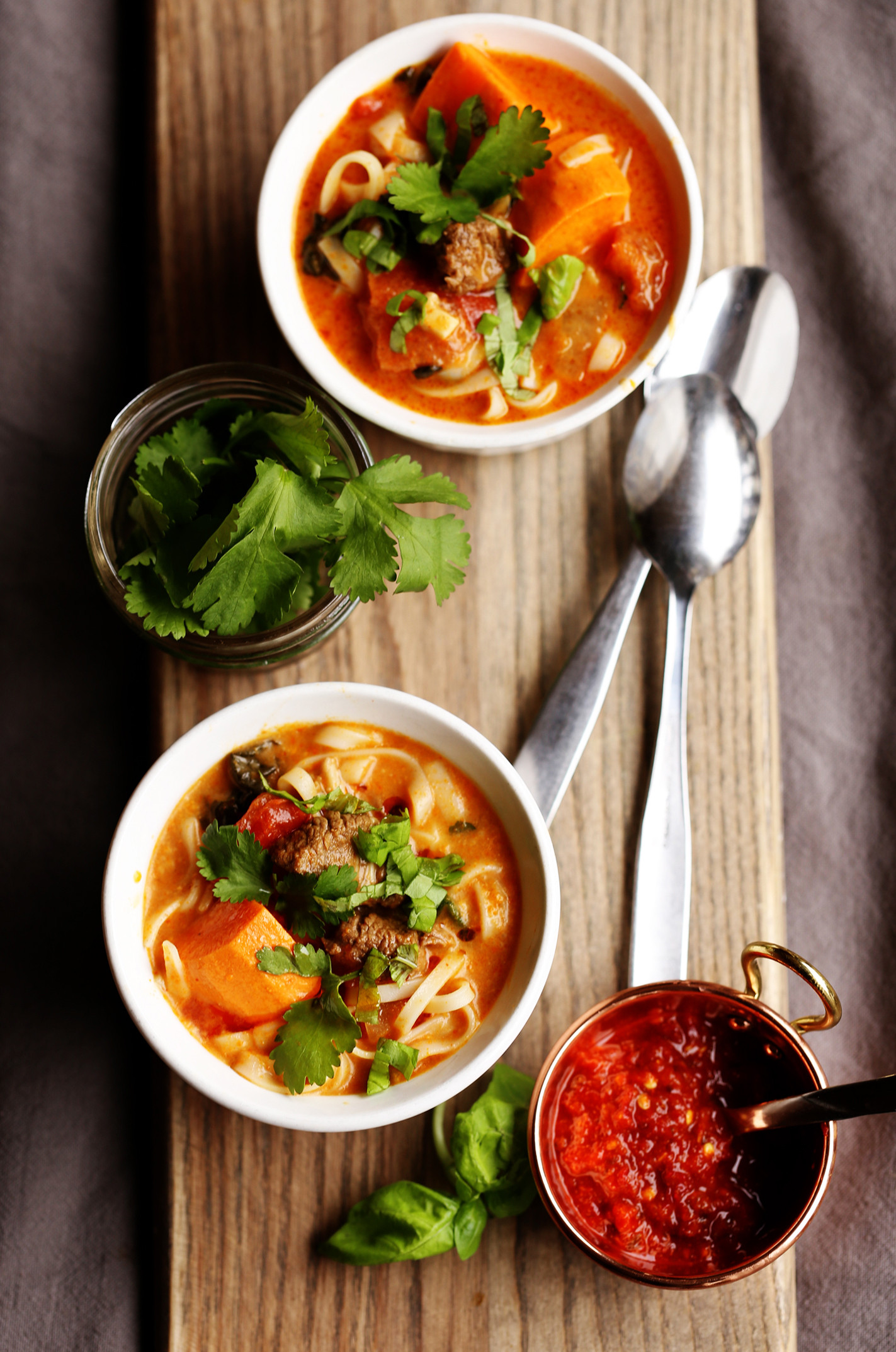 Thai Beef Noodles Soup
 Thai Beef Curry Noodle Soup · ONE armed MAMA