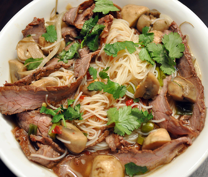 Thai Beef Noodles Soup
 Thai Style Beef Noodle Soup Recipe by Adam CookEat