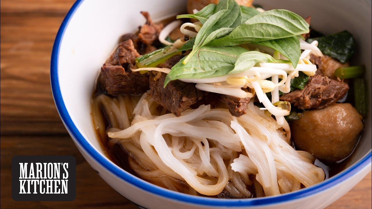 Thai Beef Noodles Soup
 How to make Thai Beef Noodle Soup Marion s Kitchen
