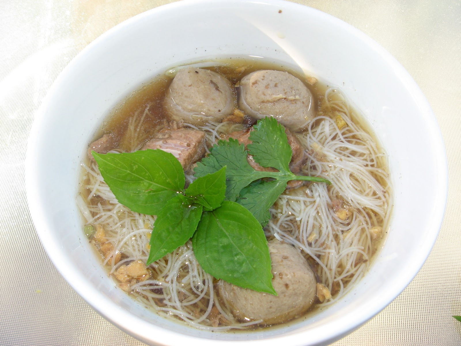 Thai Beef Noodles Soup
 Modern Thai Food Thai beef noodle soup