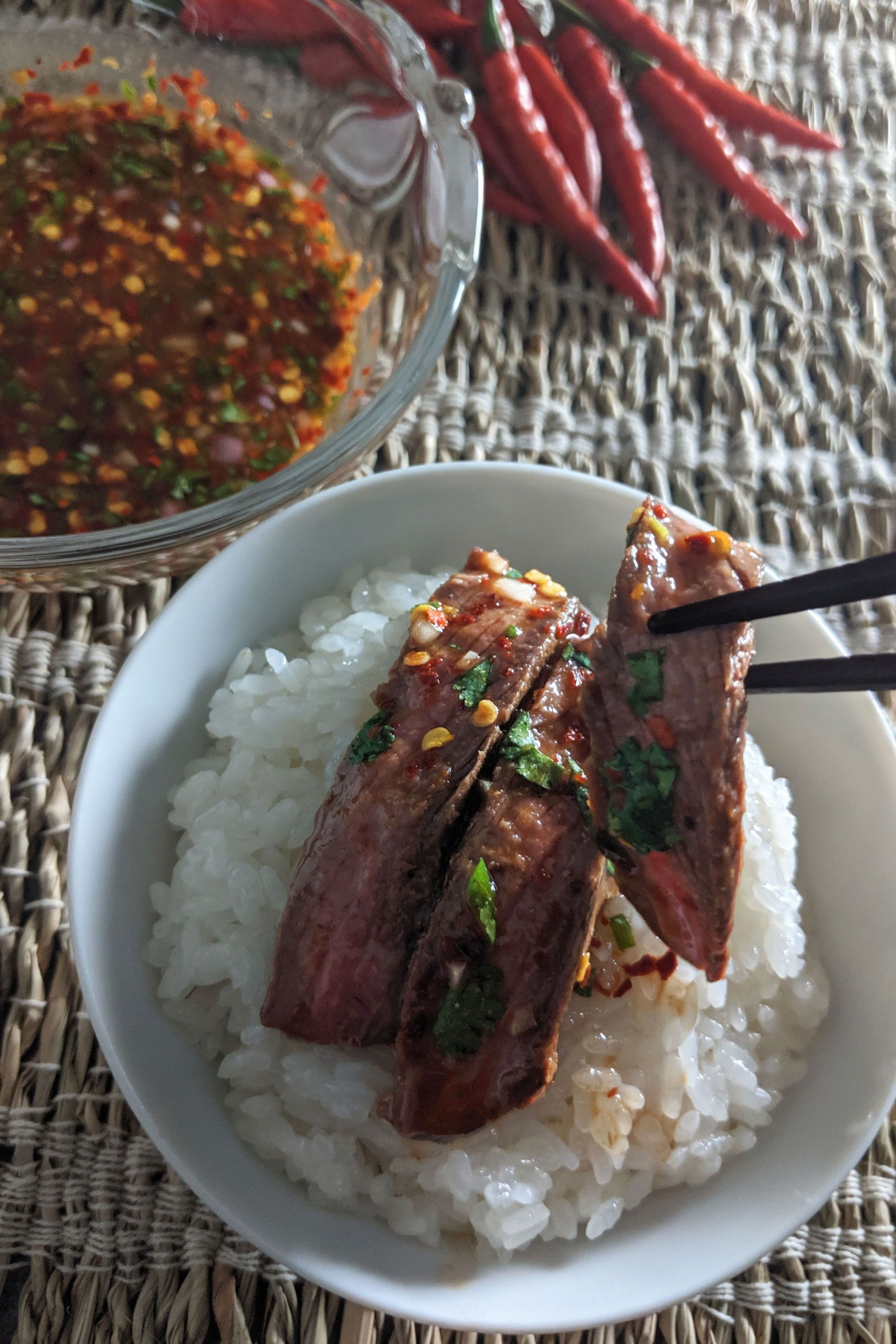 Thai Beef Recipes Main Dish
 Thai Crying Tiger Steak Recipe