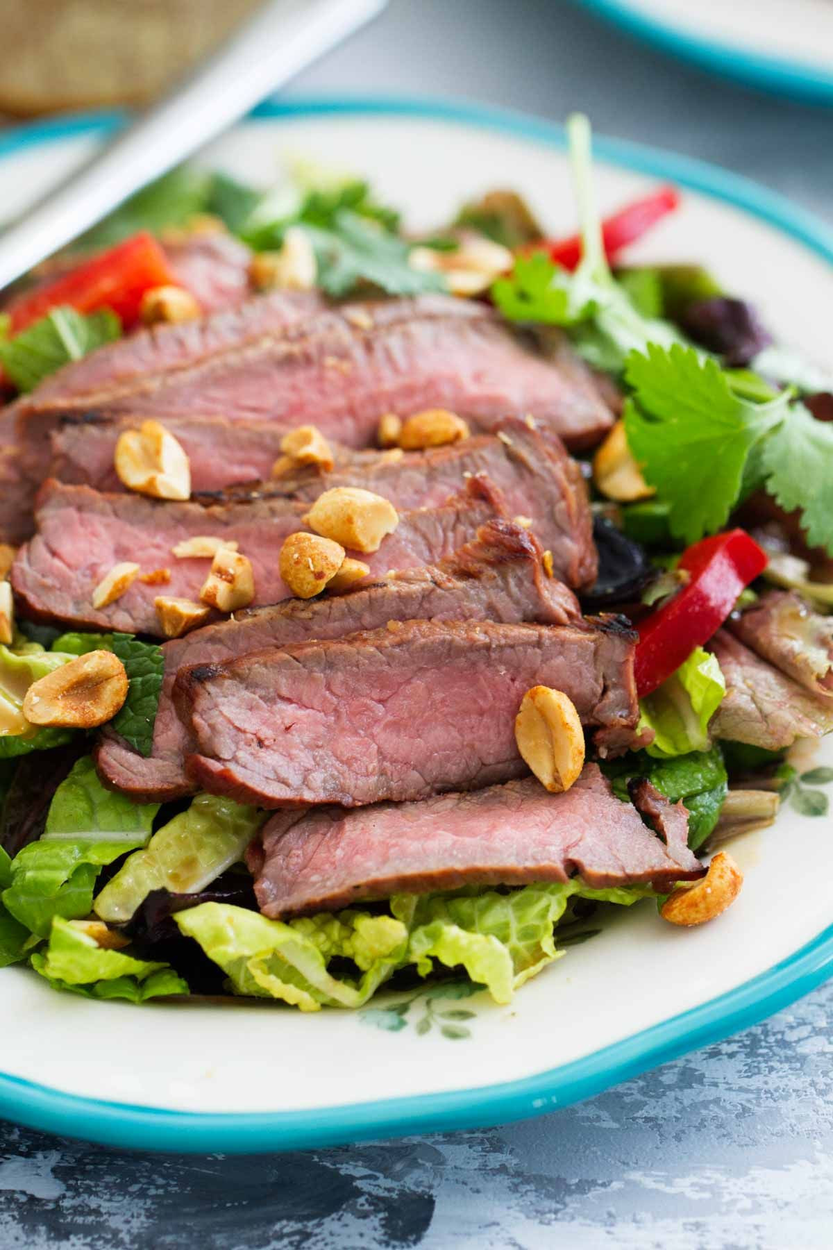 Thai Beef Recipes Main Dish
 Thai Steak Salad Recipe