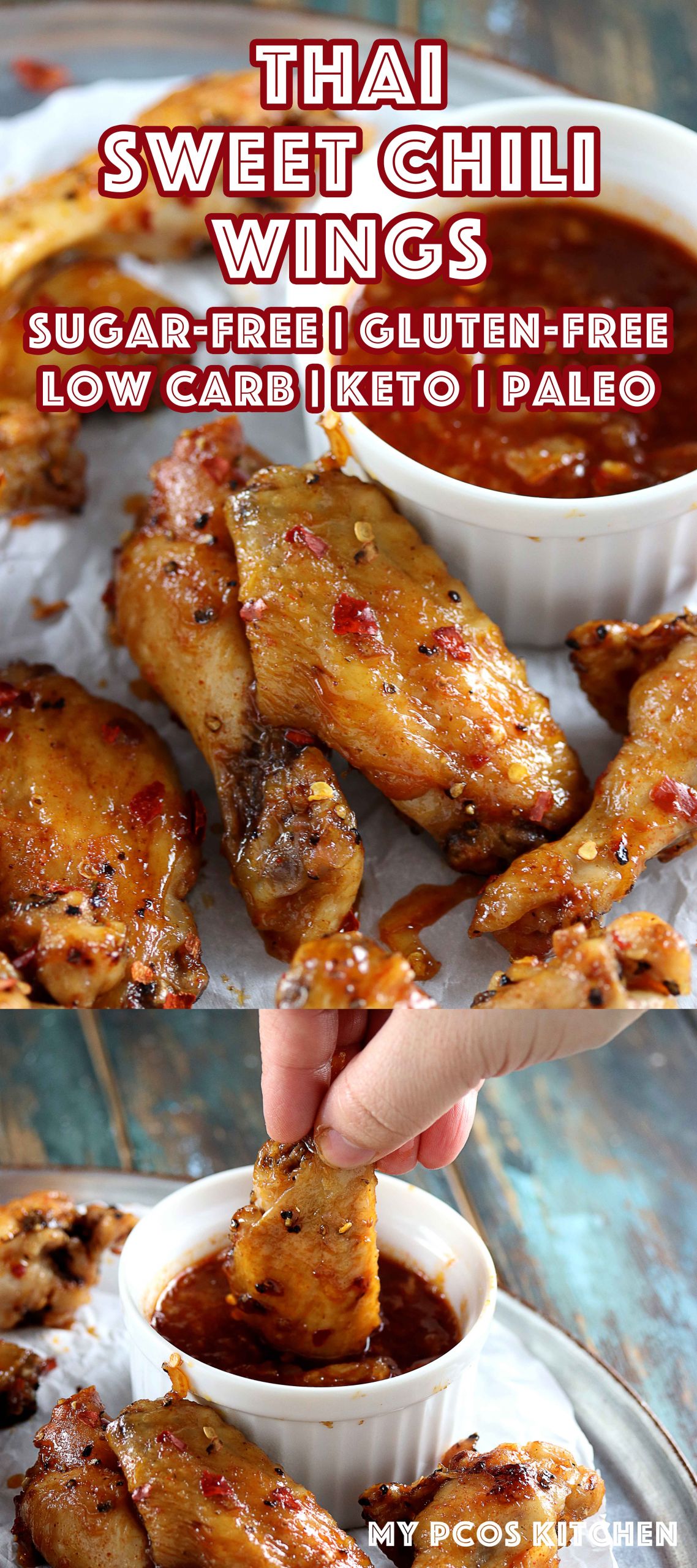 Thai Chicken Wings Recipes
 Thai Chicken Wings with Sweet Chili Sauce