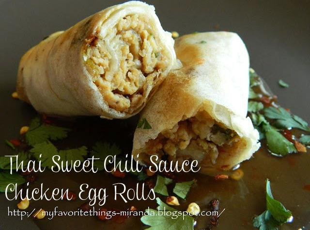 Thai Egg Rolls Recipes
 Thai Sweet Chili Sauce Chicken Egg Rolls Recipe
