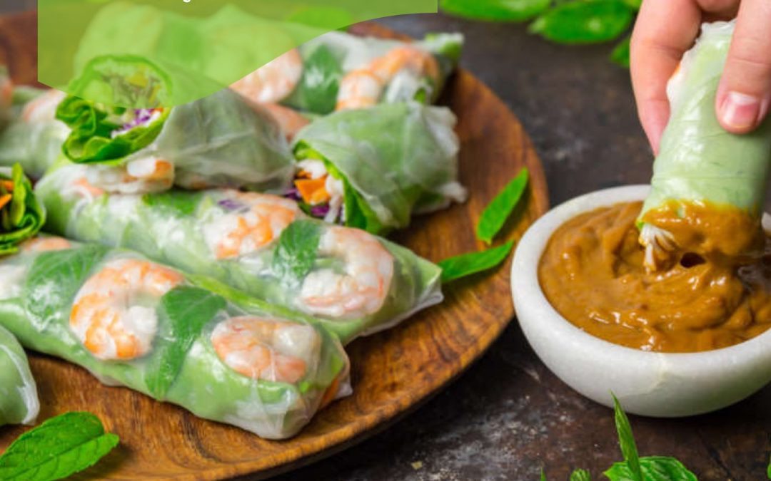 Thai Fresh Spring Rolls Recipes
 Thai Basil Recipe Summer Rolls With Fresh Home Grown
