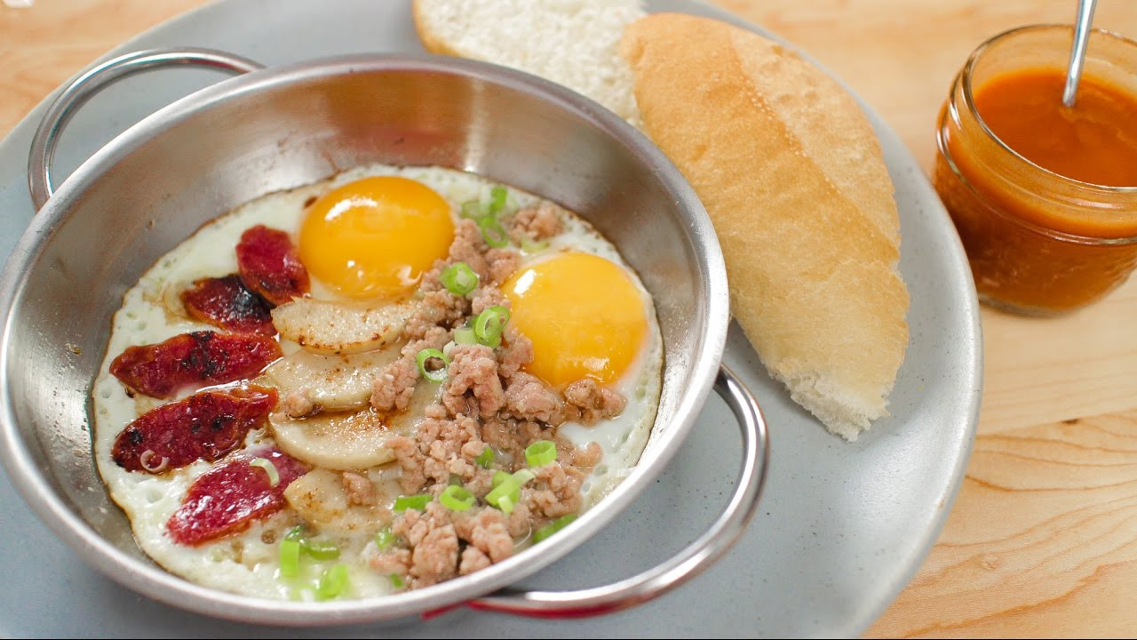 Thai Kitchen Recipes
 Pan Eggs Recipe Breakfast Thai Style ไข่กระทะ Hot