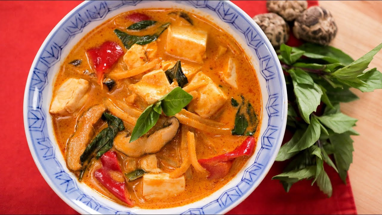 Thai Kitchen Recipes
 Vegan Thai Red Curry Recipe แกงเผ็ดมังสวิรัติ Hot Thai