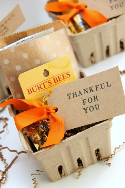 Thank Gift Ideas
 Fall Themed Thank You Gift Idea Smashed Peas & Carrots